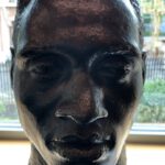 Antonio Salemme, "Head of Paul Robeson" sculpture