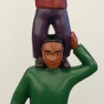 Tom Nussbaum, "Readers Totem" sculpture
