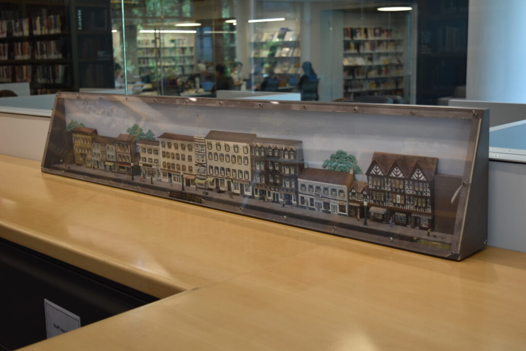 G. Vinton Duffield "Section of Nassau Street" diorama.