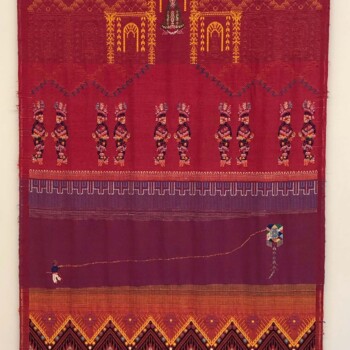 Armando Sosa, "Memoranzas Festivas" Armando Sosa's "Memoranzas Festivas" textile