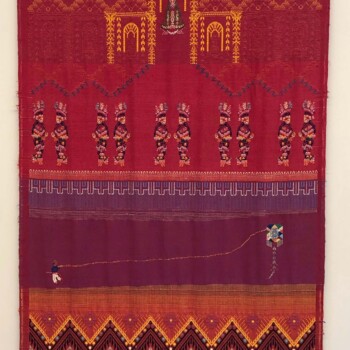 Armando Sosa, "Memoranzas Festivas" Armando Sosa's "Memoranzas Festivas" textile