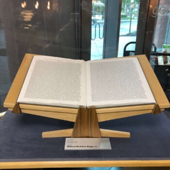 Buzz Spector, "Library Donor Book" altered book