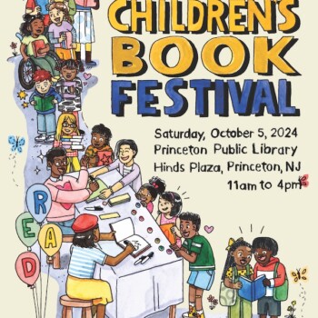 Poster commissioned for the 2024 Princeton Children's Book Festival